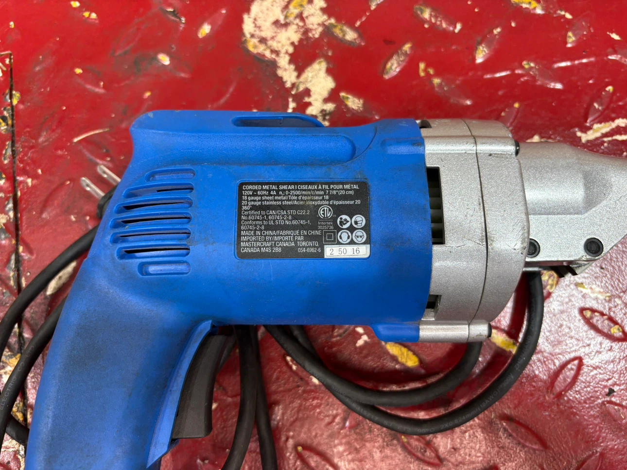 Mastercraft Corded Metal Shear - photo 2