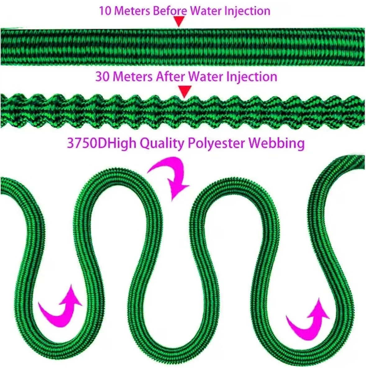 KUAOXK 50ft Retractable Expandable Garden Hose - photo 3