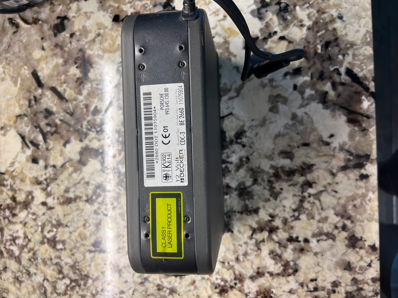 Porsche Becker CDC-3 6-Disc CD Changer - photo 2