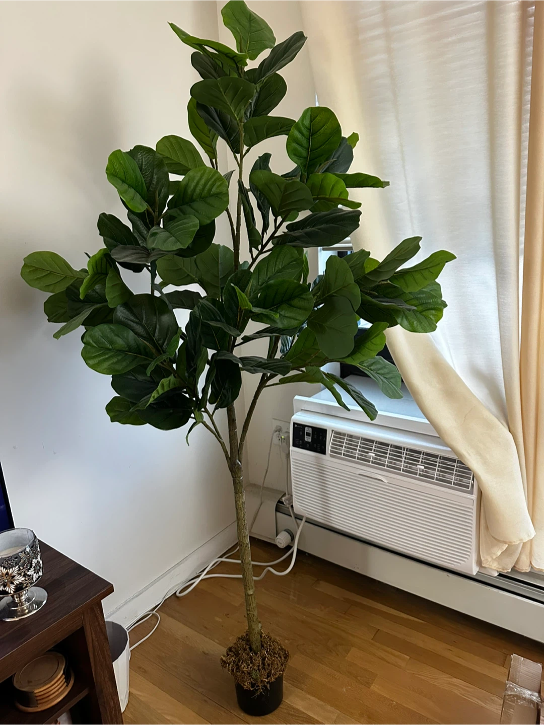 75 inches tall Artificial Fiddle Leaf Fig Tree