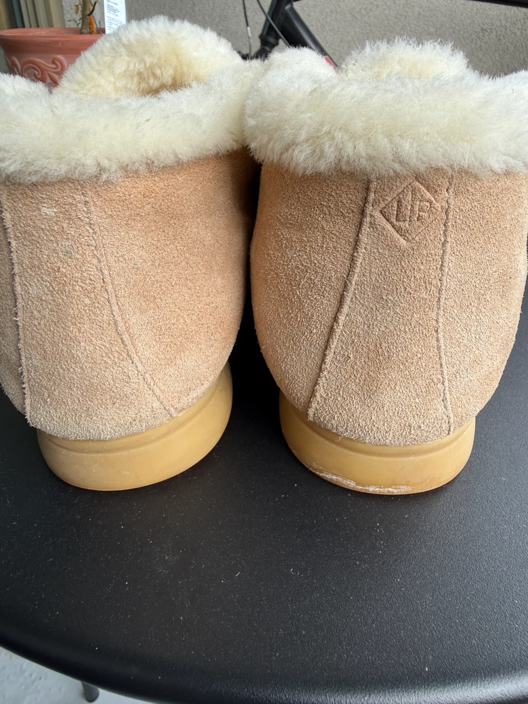 Loro Piana Suede Shearling Shoes - photo 2