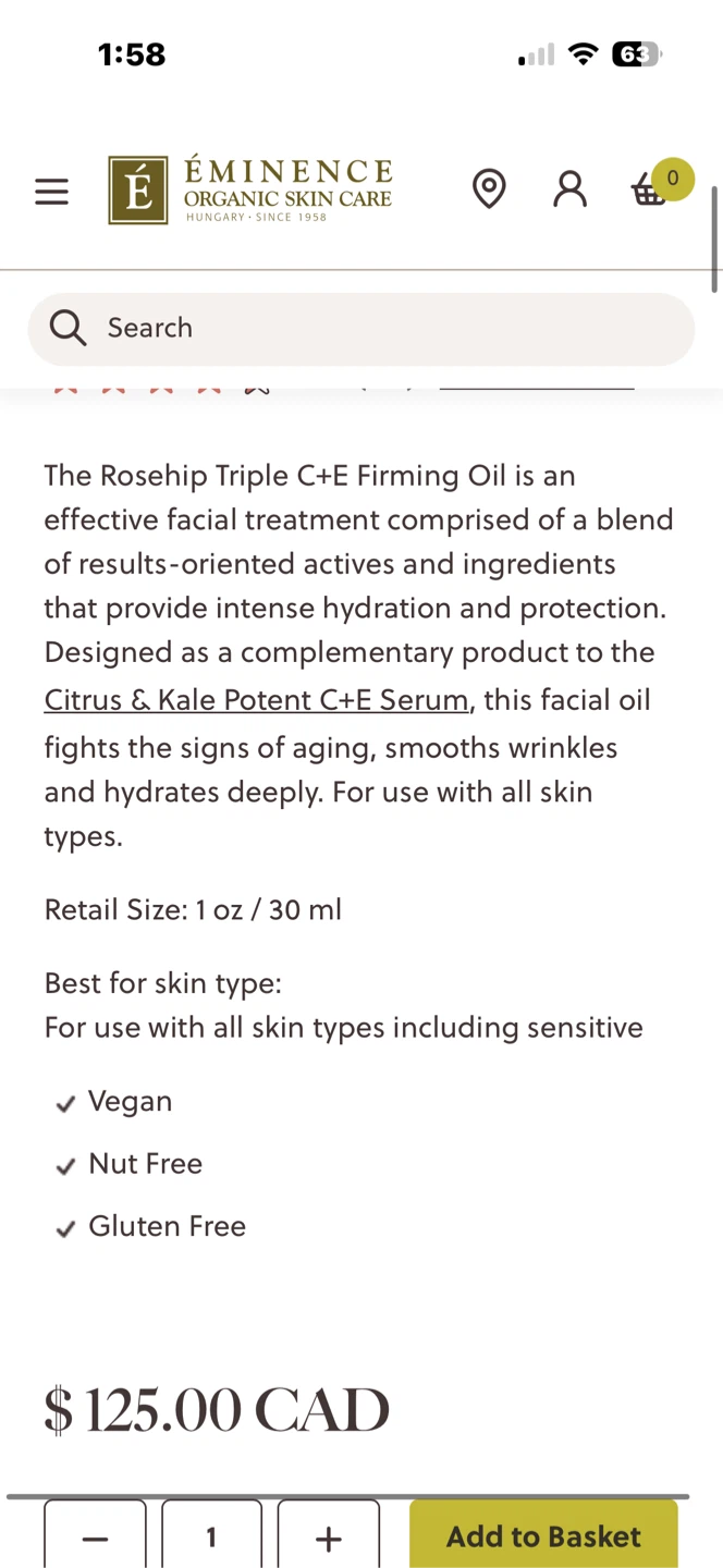 Eminence Organic Skin Care Serums - photo 2
