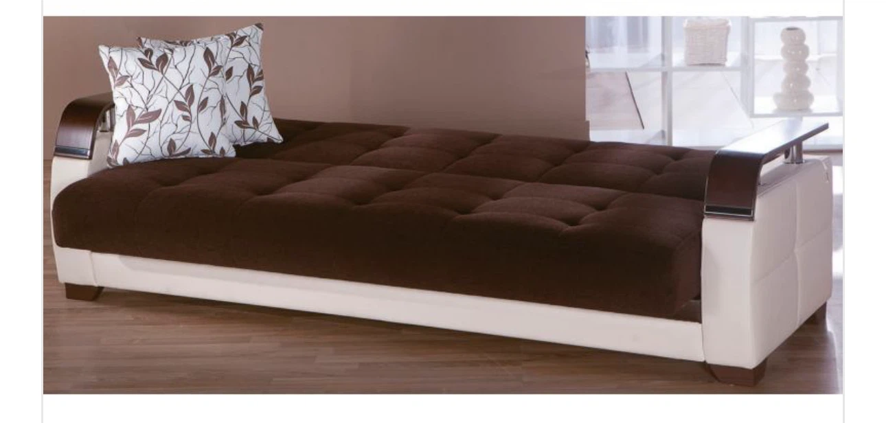 Convertible Sofa Bed with Storage - photo 2