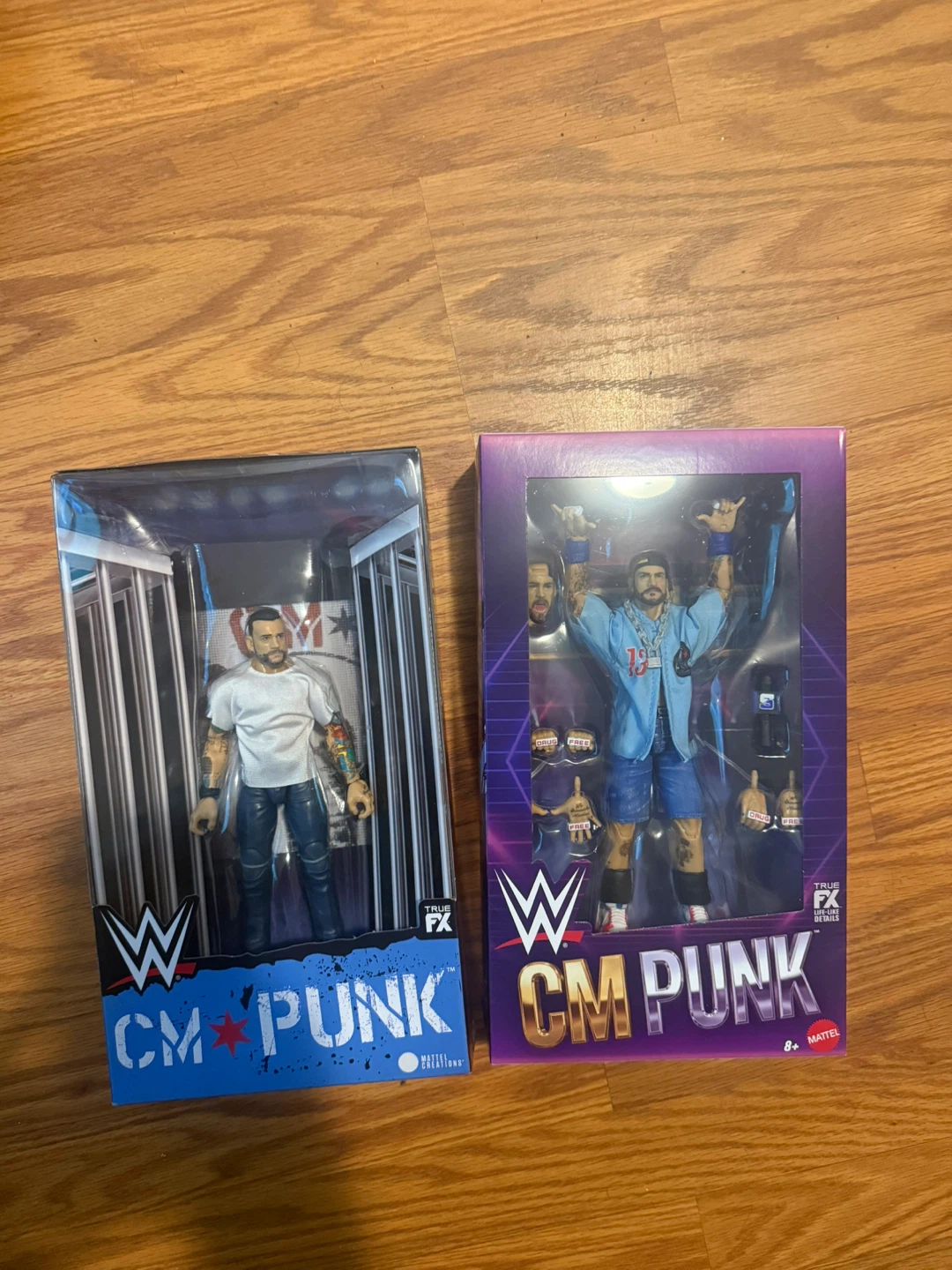 Mattel WWE Elite Collection CM Punk Figure Bundle