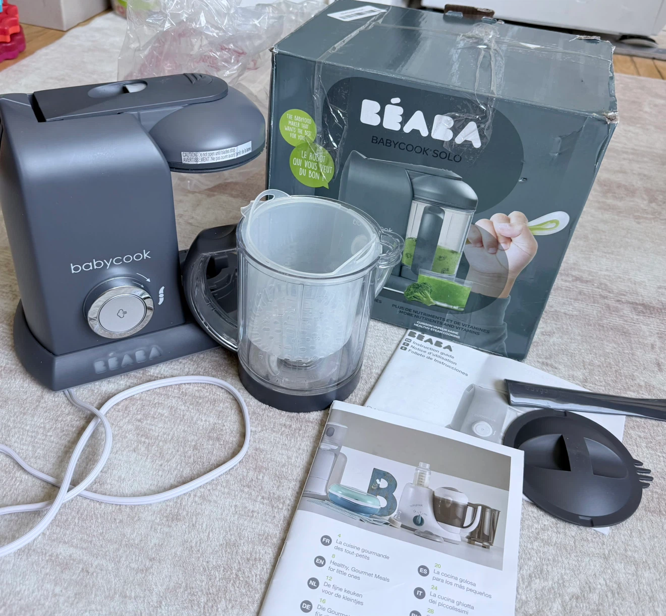 BEABA Babycook Solo 4 in 1 Baby Food Maker - Baby Food