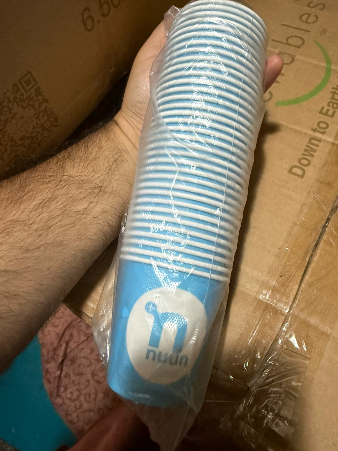 2000 6.5oz Compostable Paper Cups
