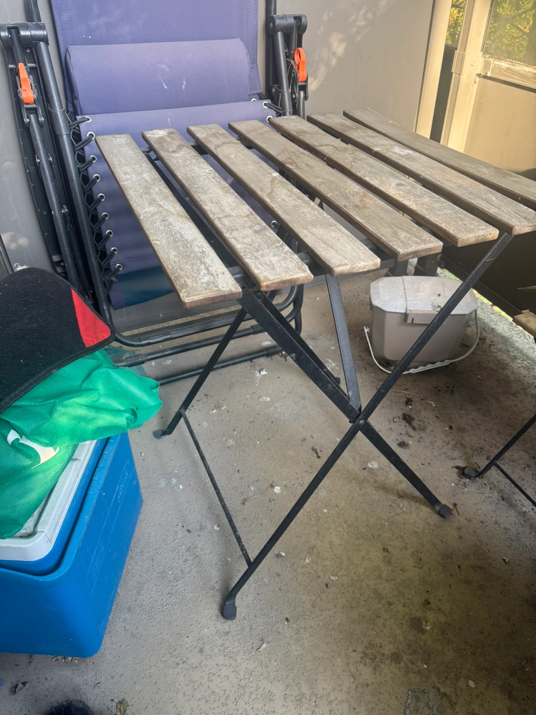 Folding Patio Table
