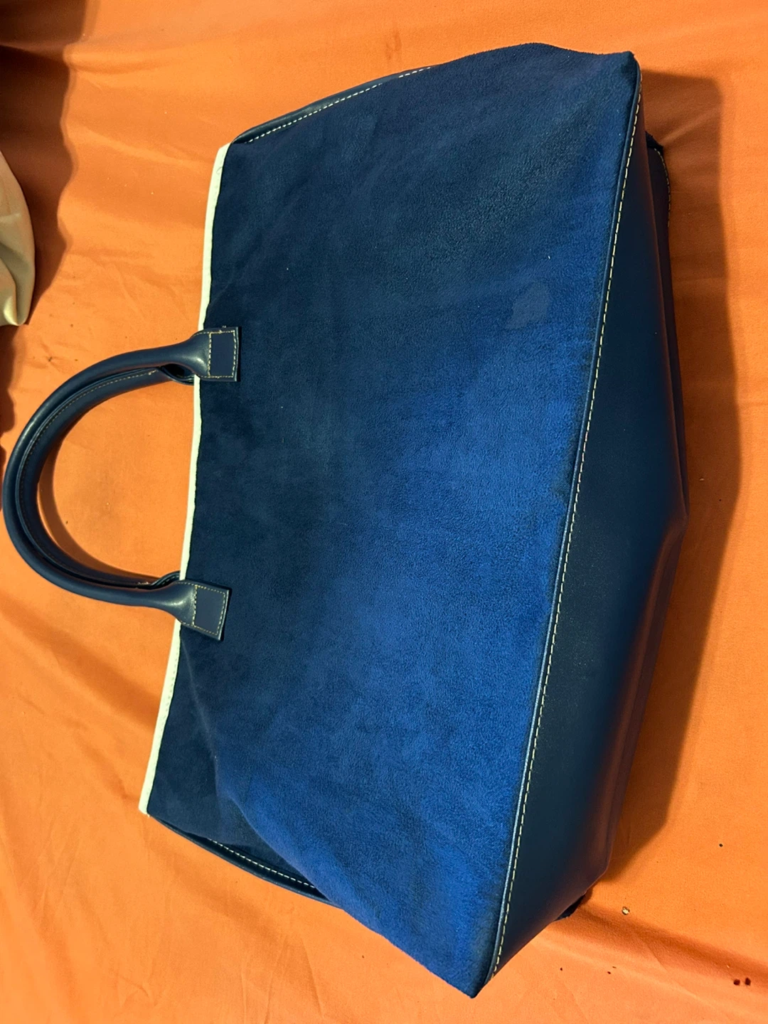 Blue Perforated Tote Bag - photo 3