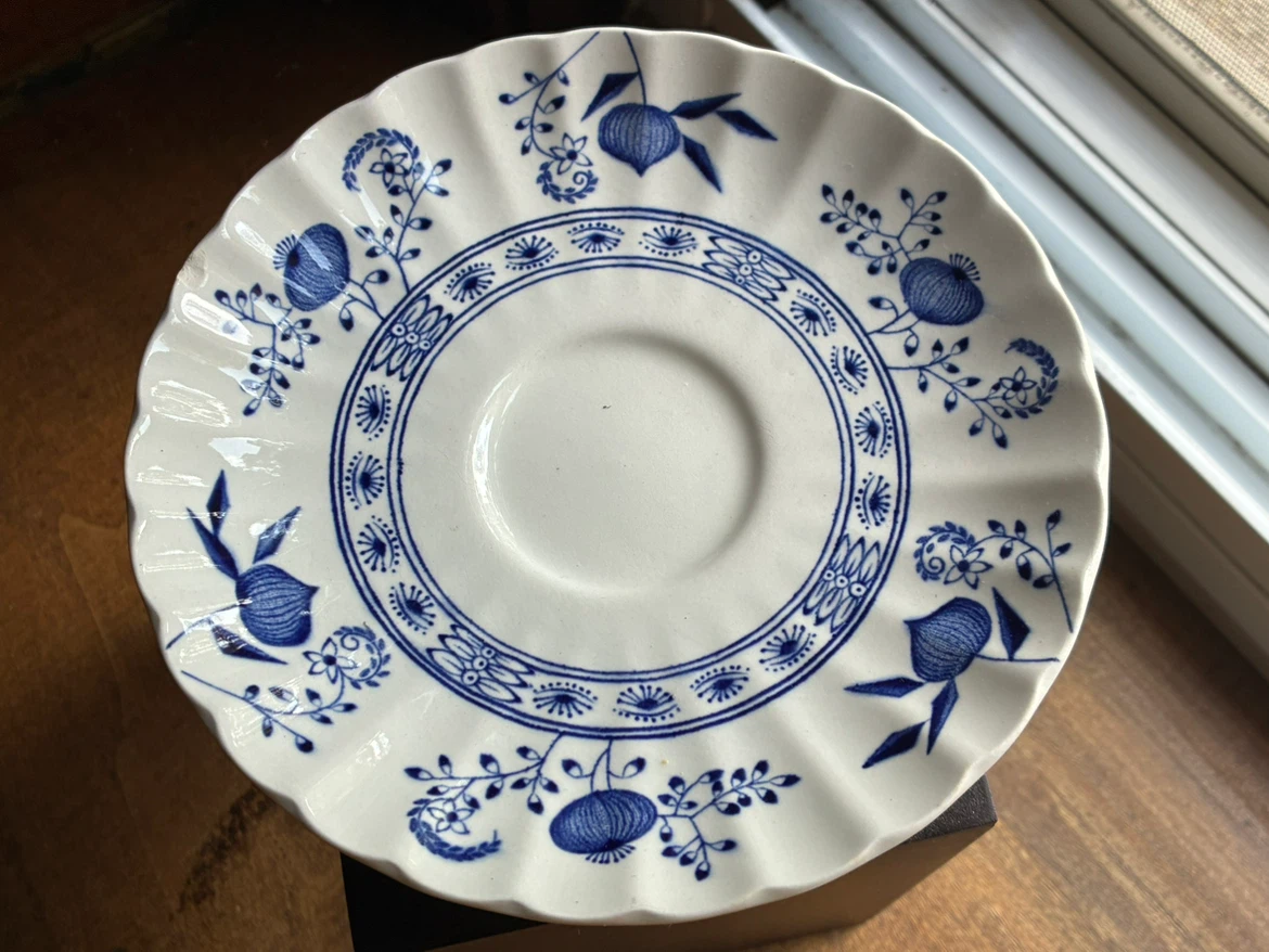 Vintage J&G Meakin Blue Nordic Cup & Saucer Sets England - photo 3
