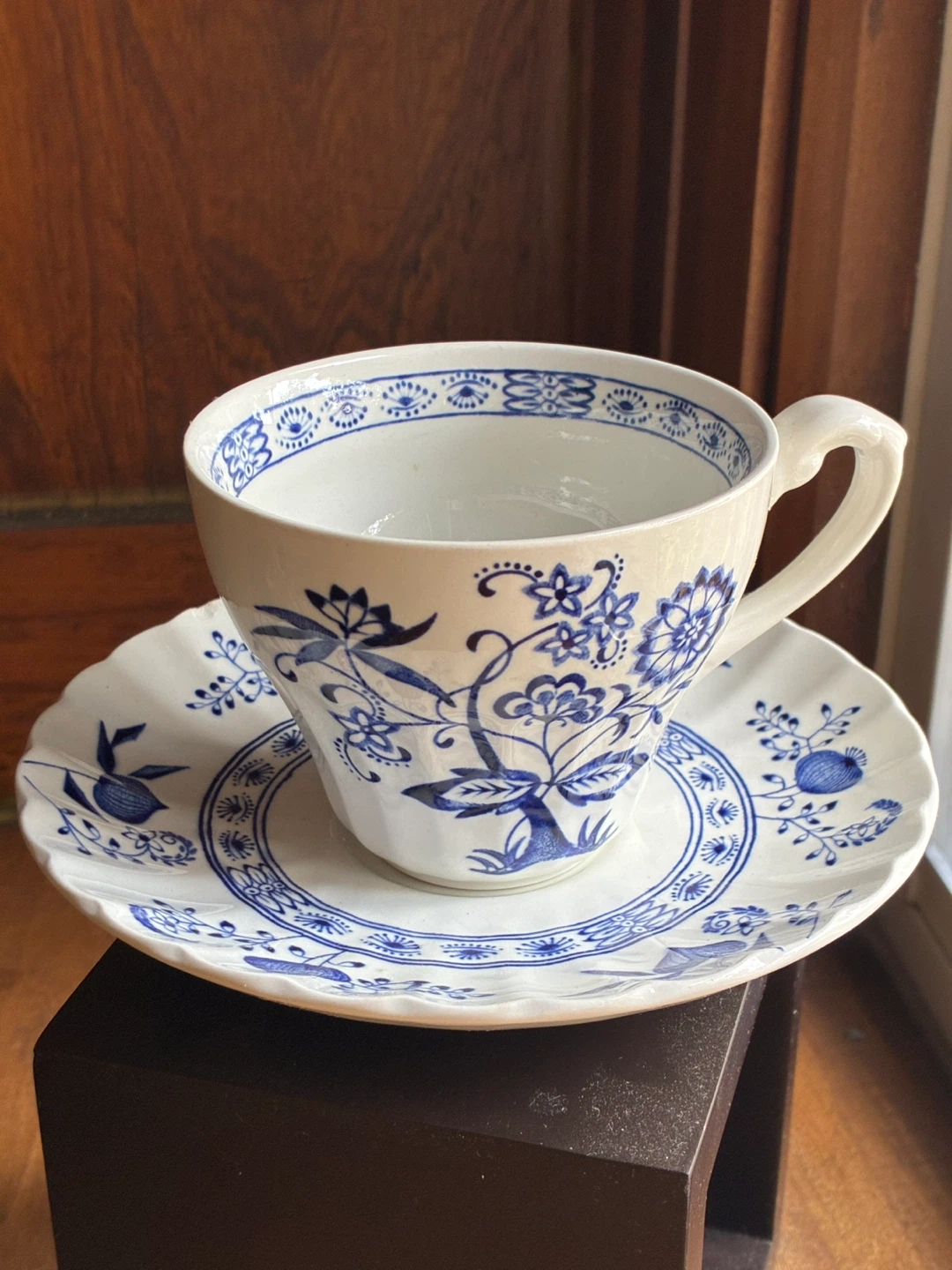 Vintage J&G Meakin Blue Nordic Cup & Saucer Sets England - photo 5