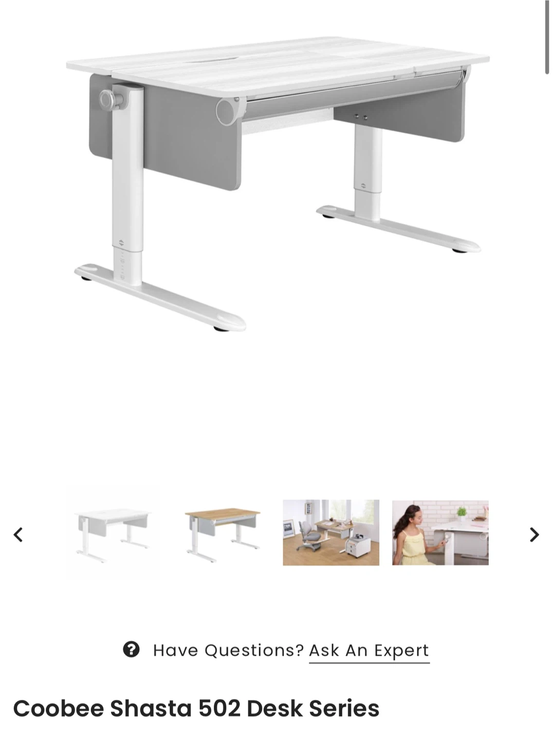 Coobee Shasta 502 Adjustable Desk