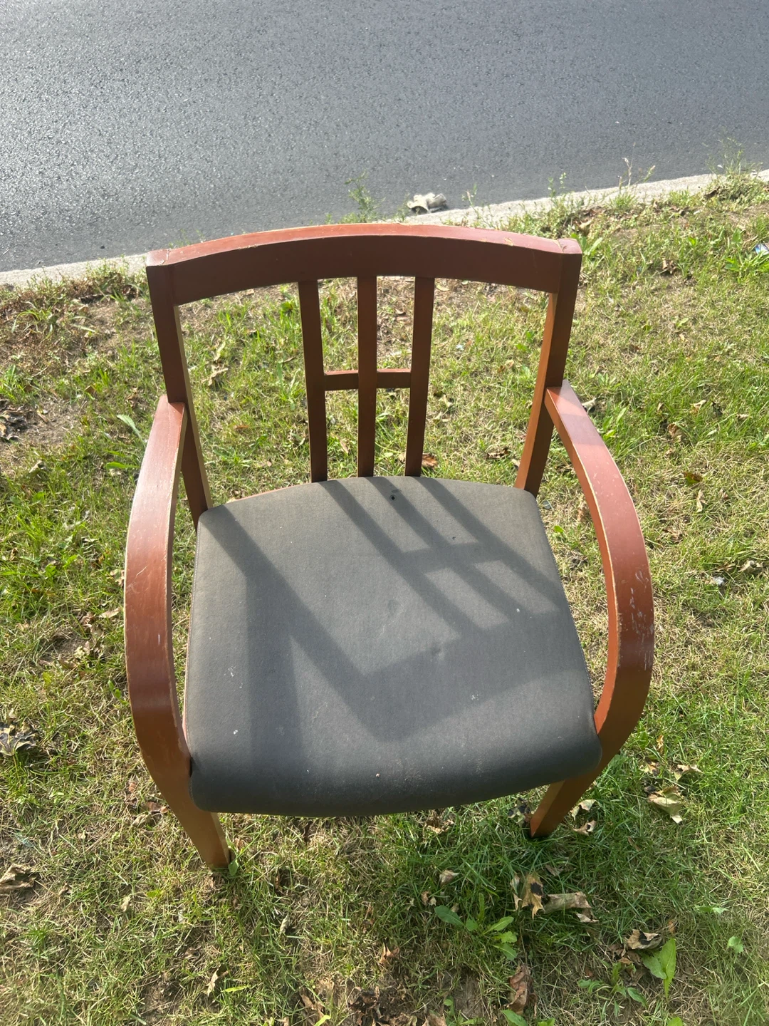 Wooden Armchair with Damage - photo 4