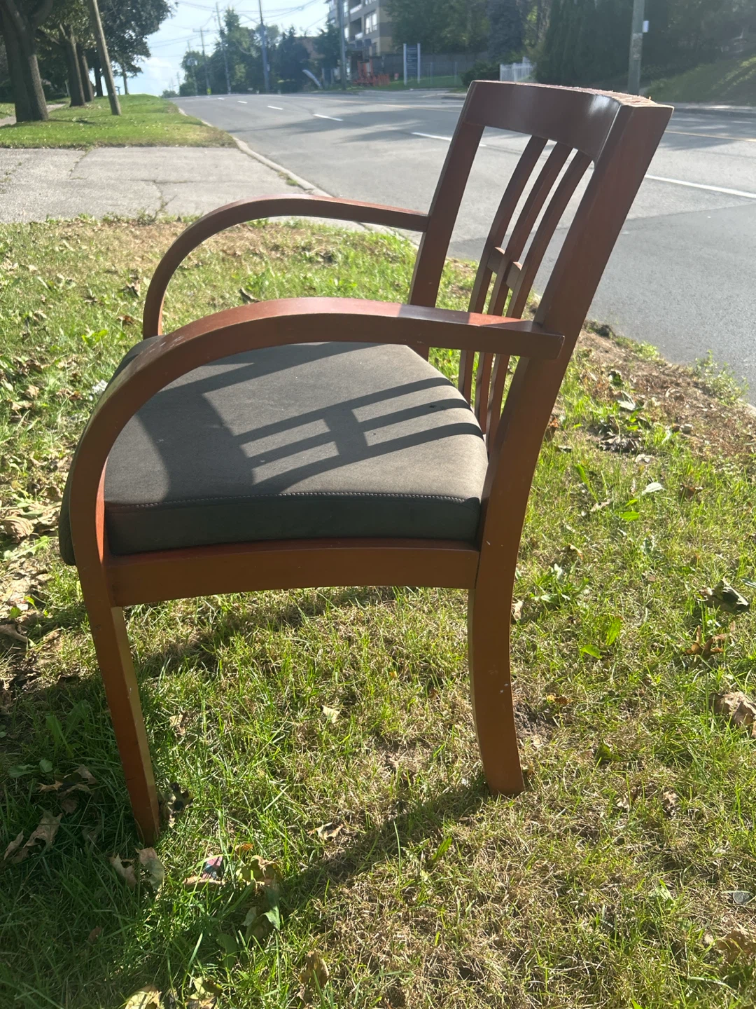 Wooden Armchair with Damage - photo 5