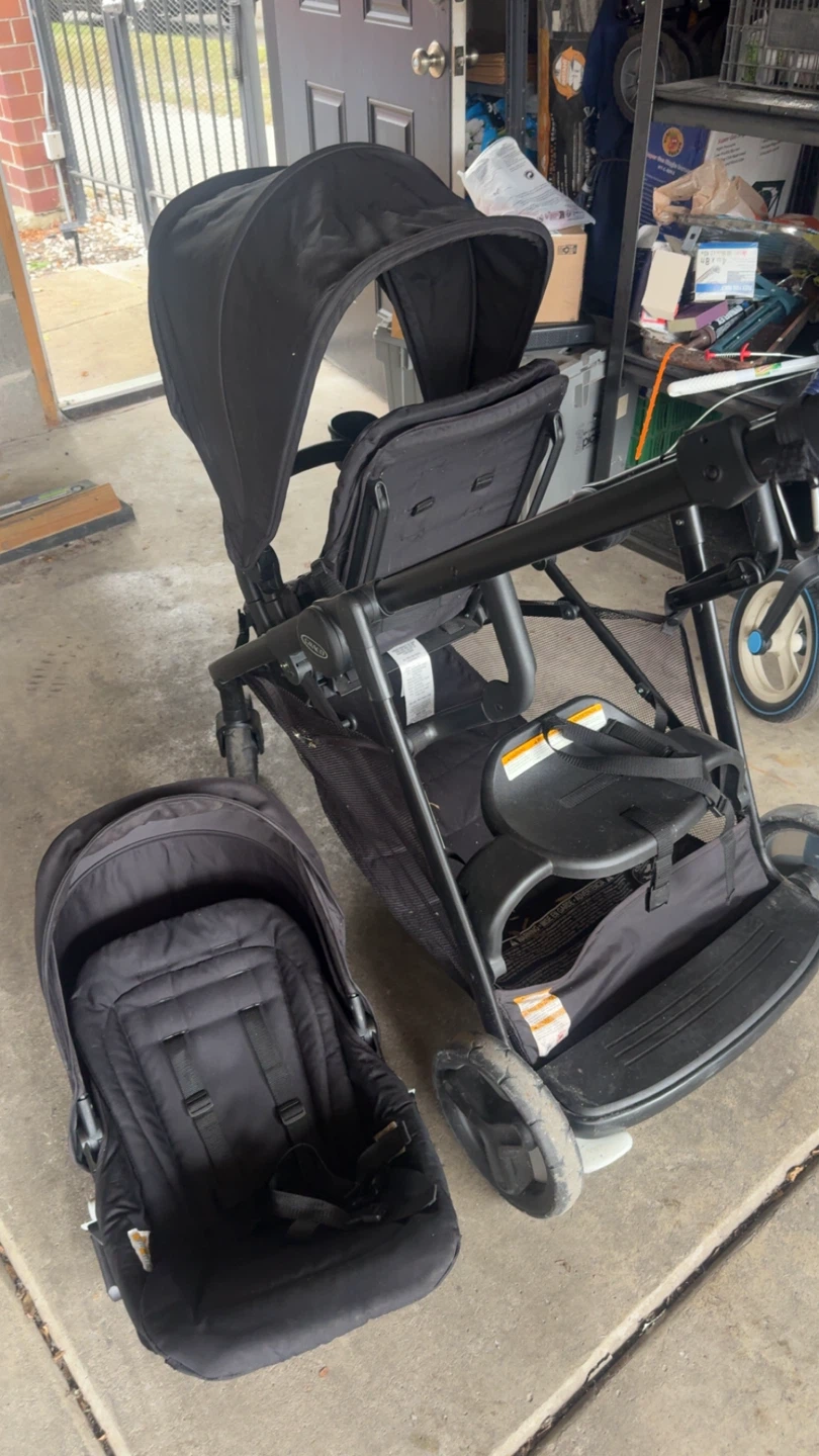 Graco Modes Duo Double Stroller - Black/Gray - photo 4