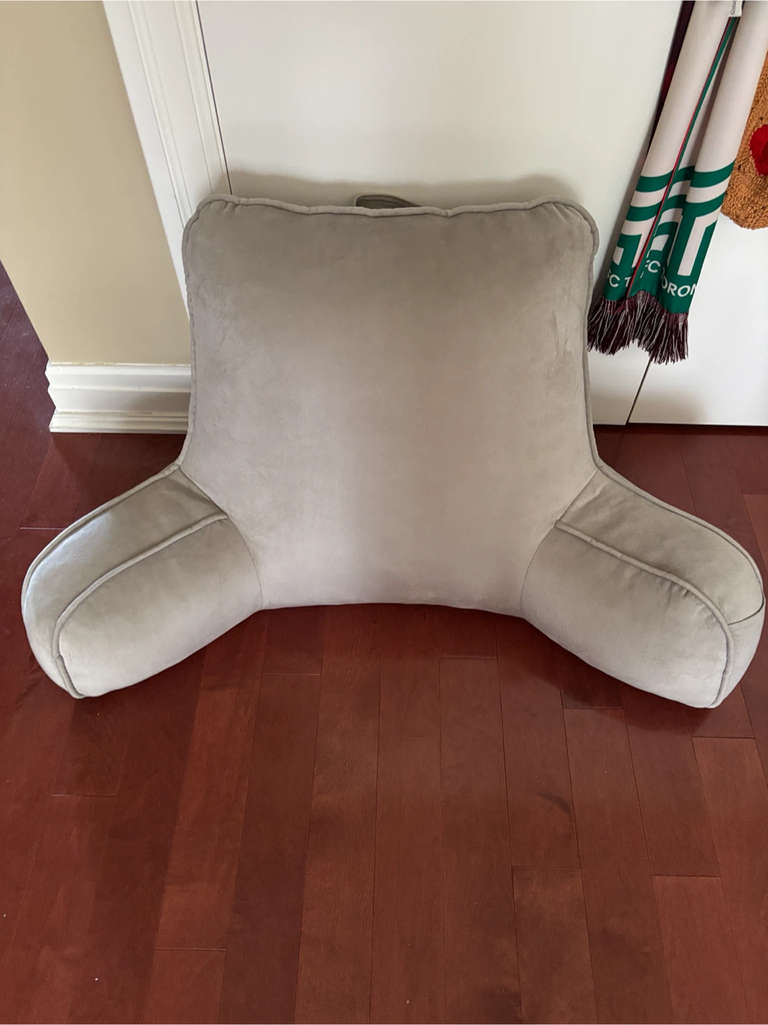 Beige Reading Pillow