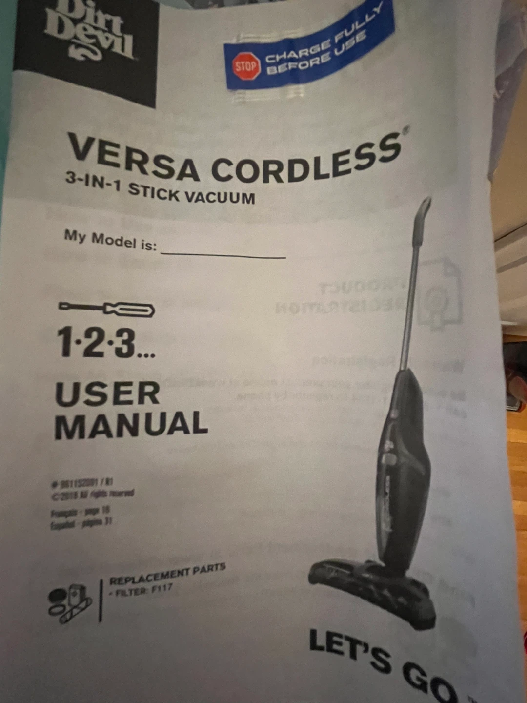 Dirt Devil Versa Cordless 3-in-1 Stick Vacuum - photo 5