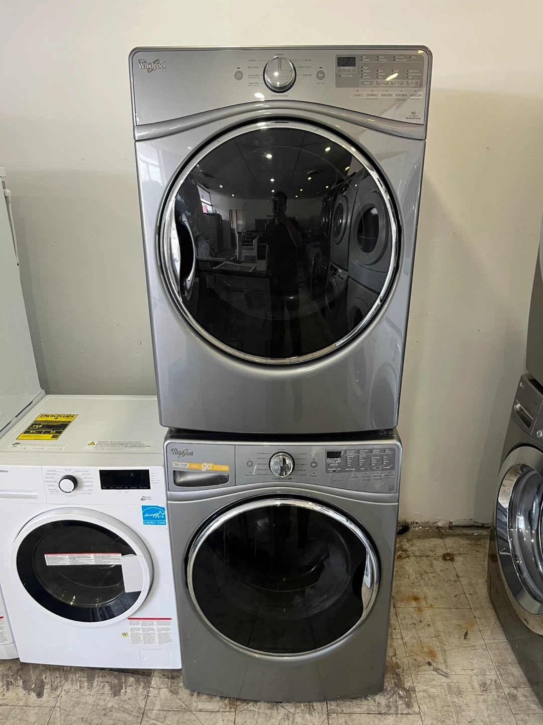 Whirlpool 27” Stackable Washer and Dryer Set
