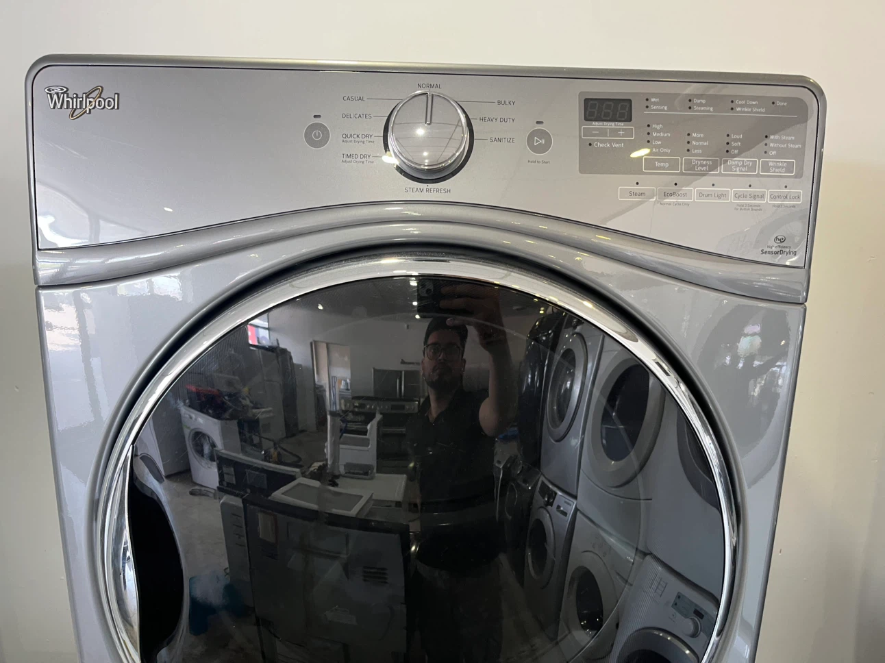 Whirlpool 27” Stackable Washer and Dryer Set - photo 2