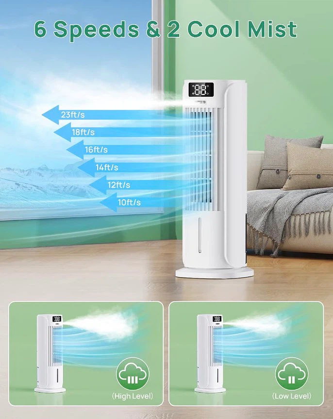 Portable Air Cooler / Tower Fan – Brand New - photo 2