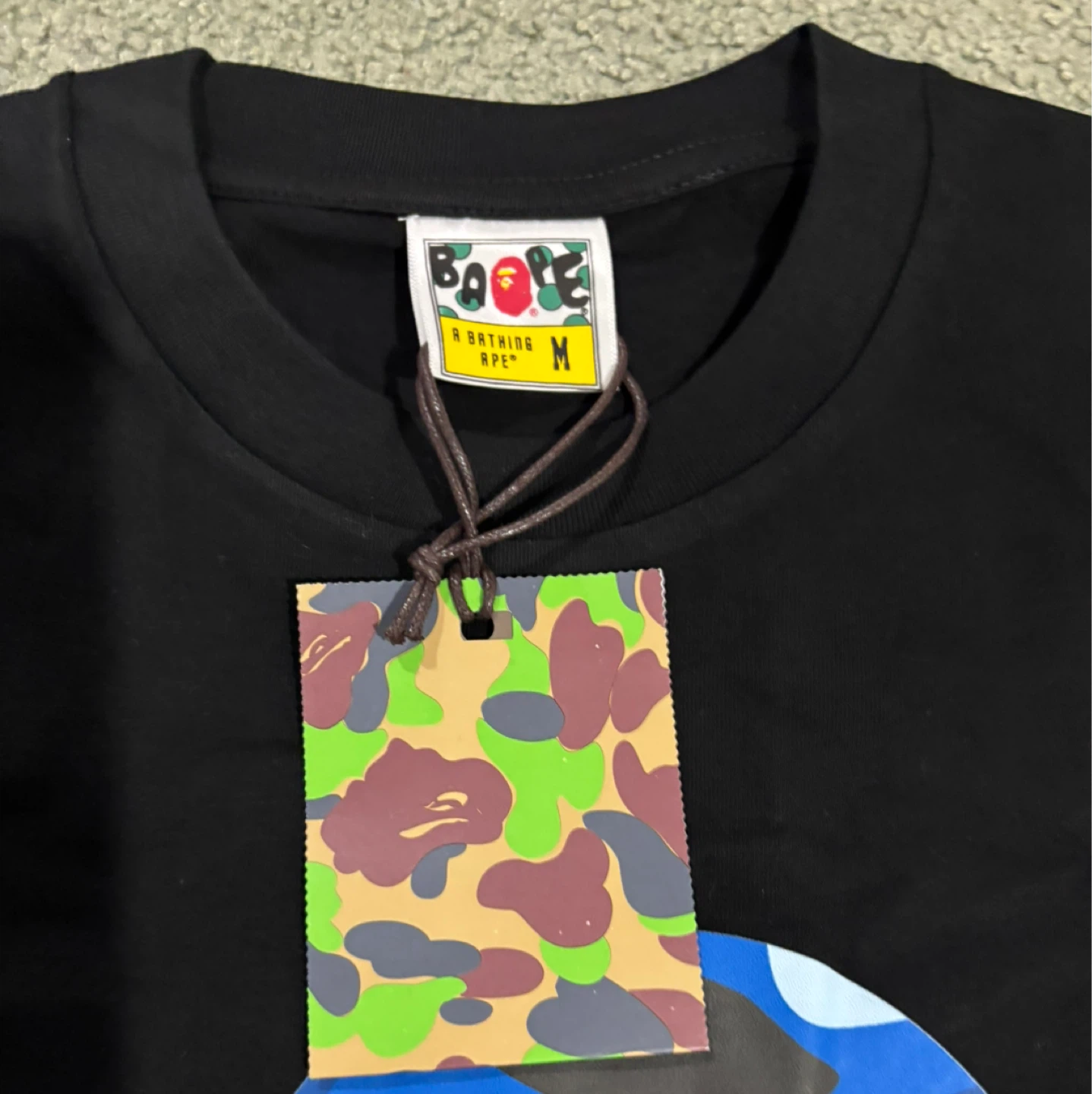 Bape shirt blue - photo 3