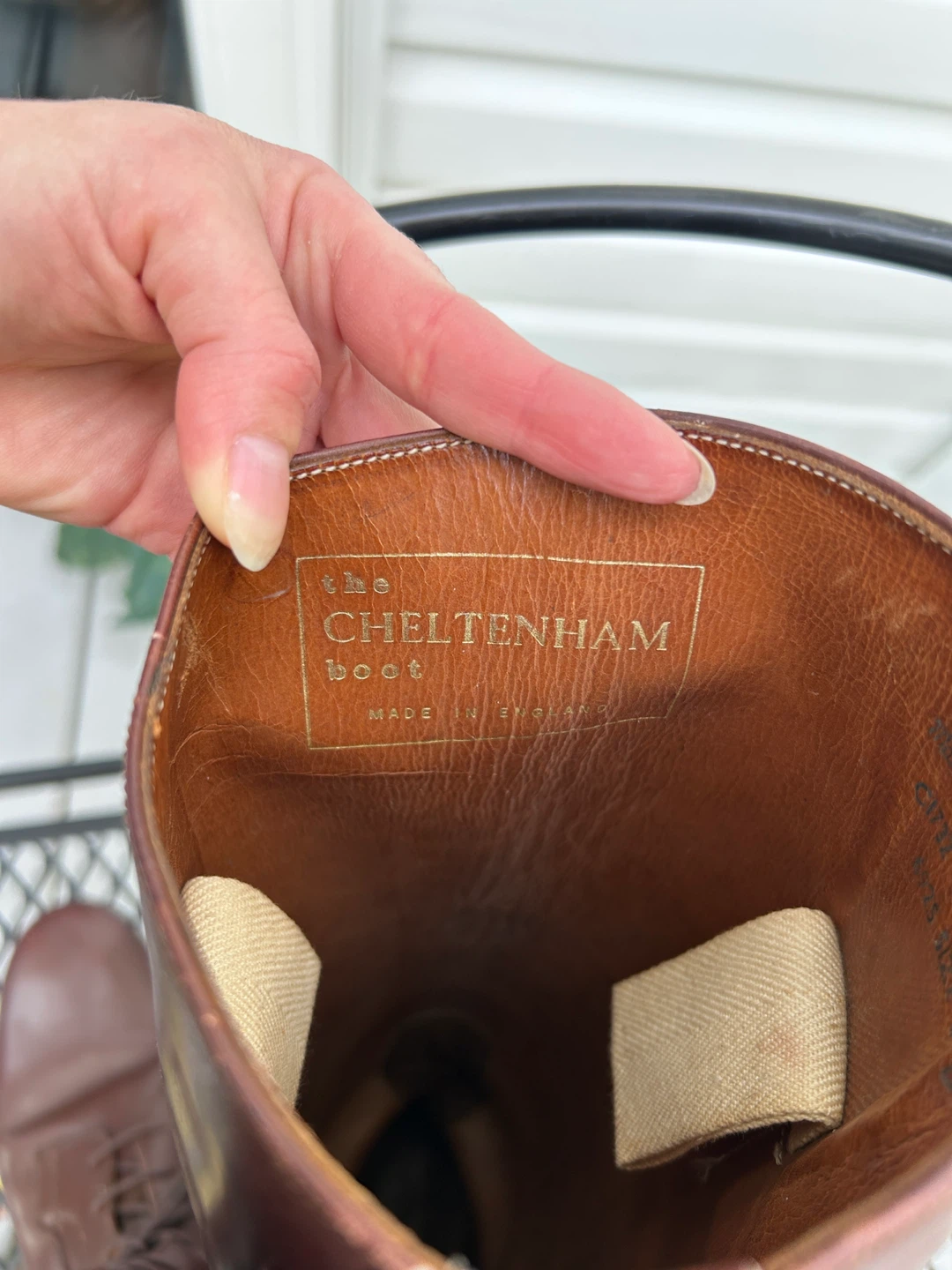 Vintage Brown Leather Field Boots - photo 3
