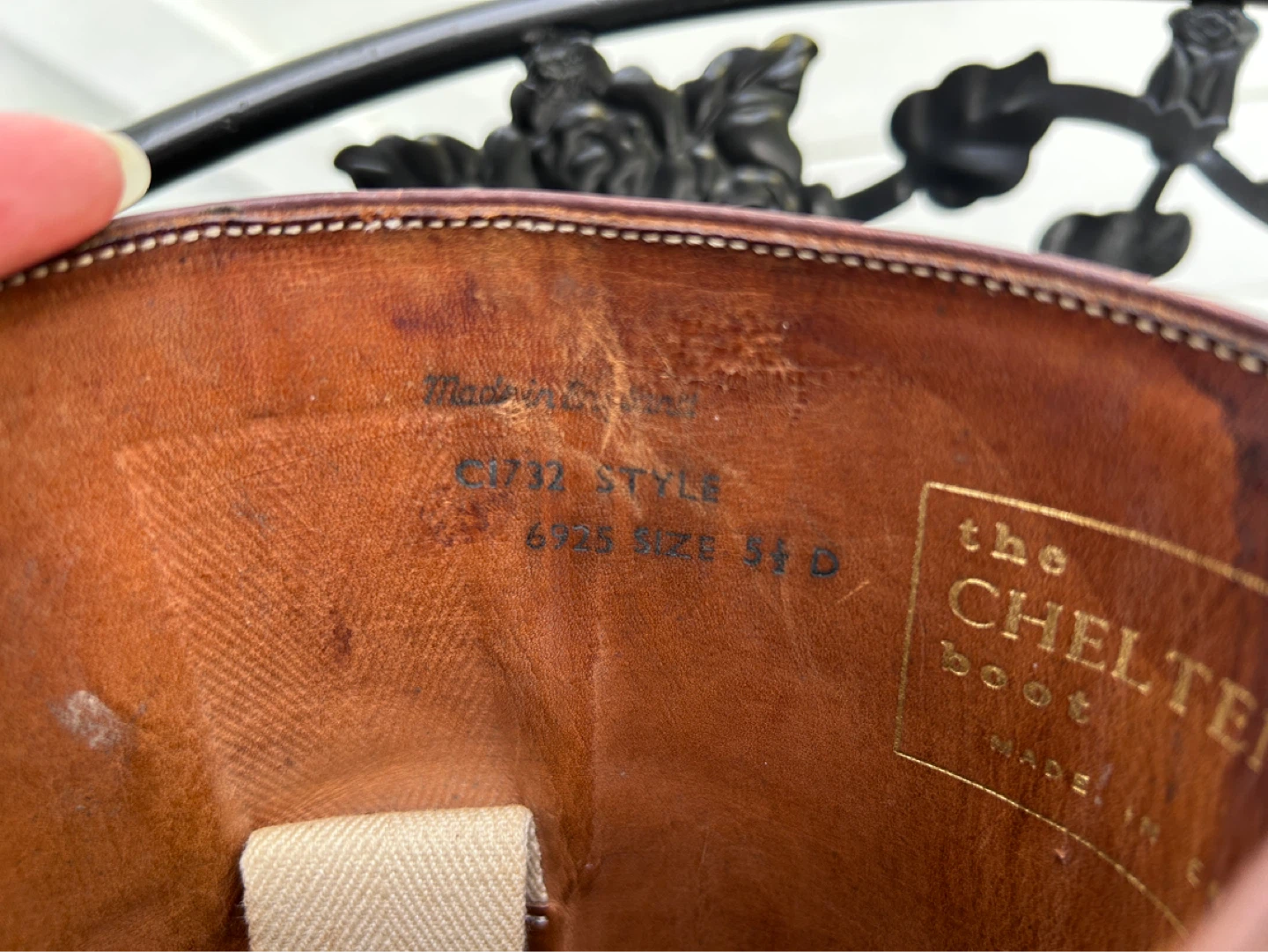 Vintage Brown Leather Field Boots - photo 4