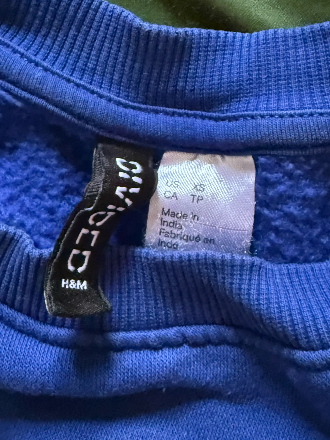 H&M DIVIDED Blue Compete and Conquer Sweatshirt - photo 4
