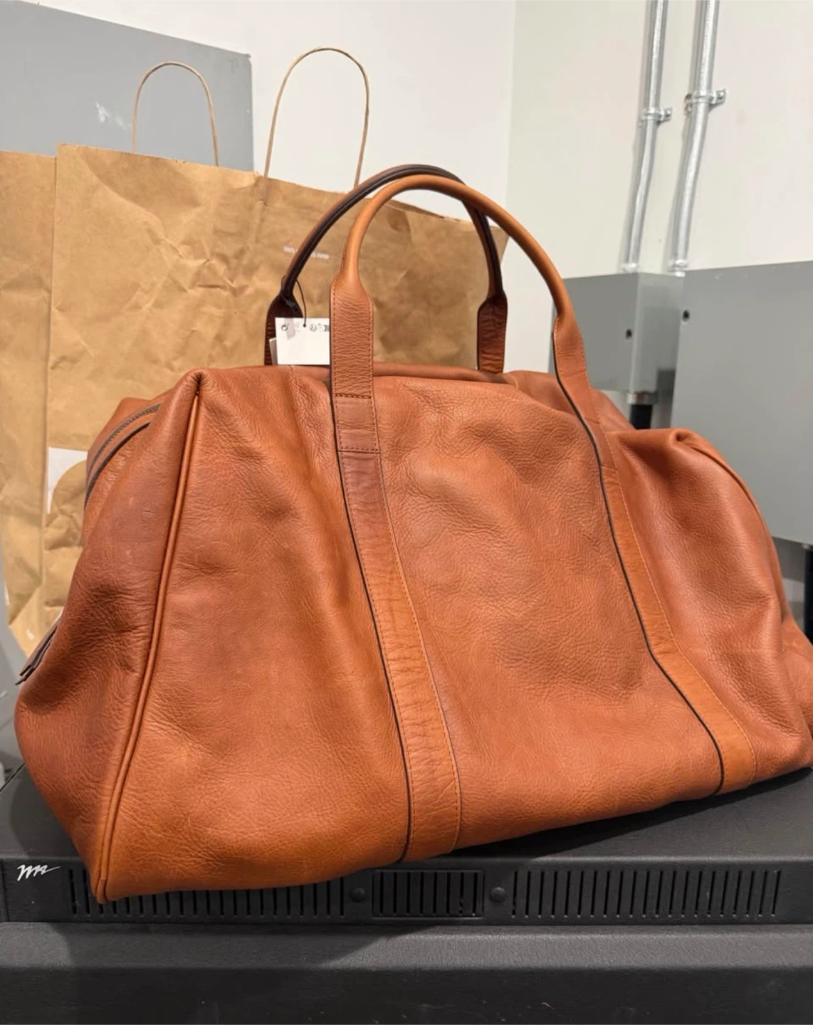 Zara XL Leather Limited Edition Handbag - photo 2