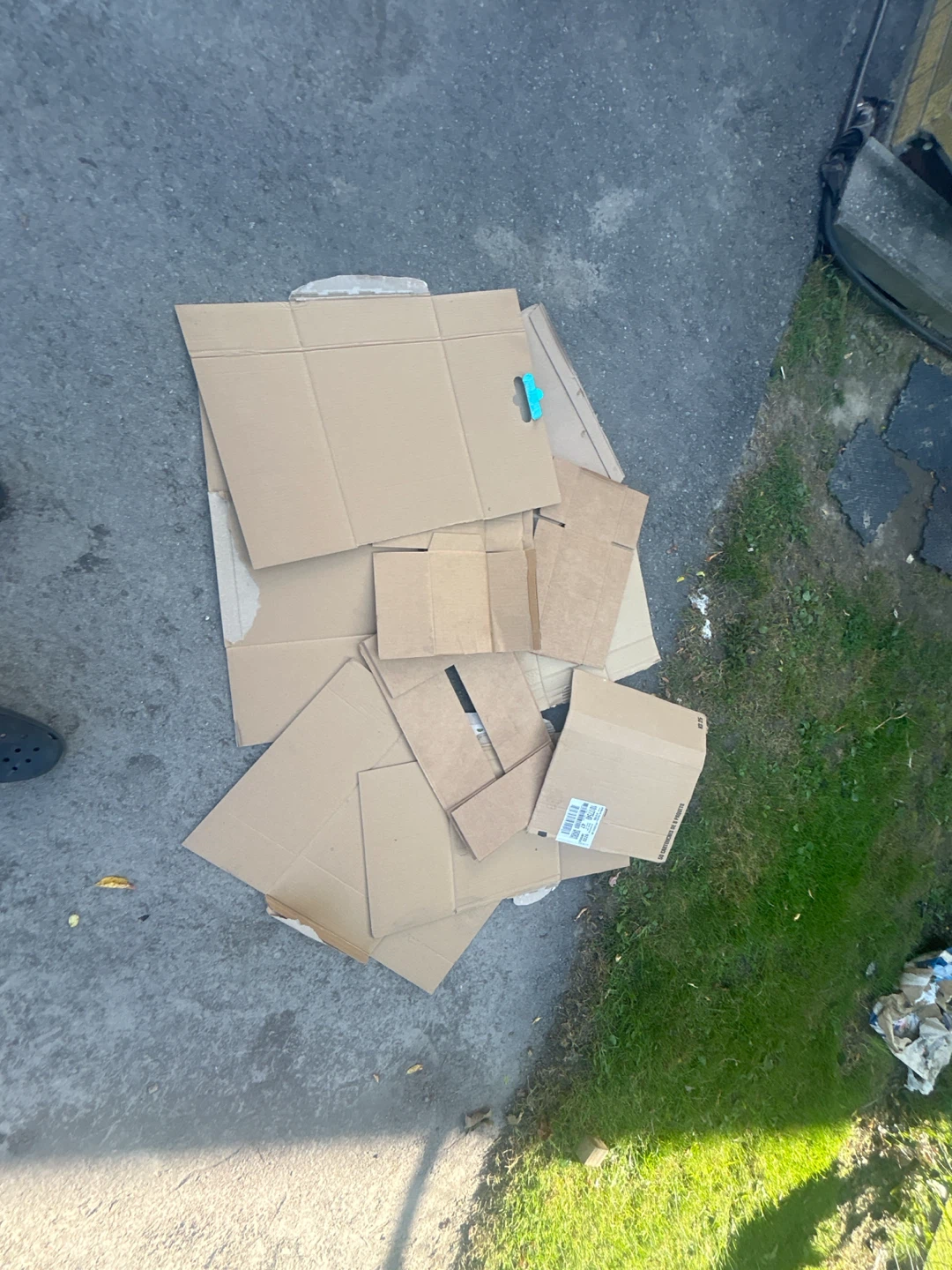 Assorted Recycled Cardboard Sheets