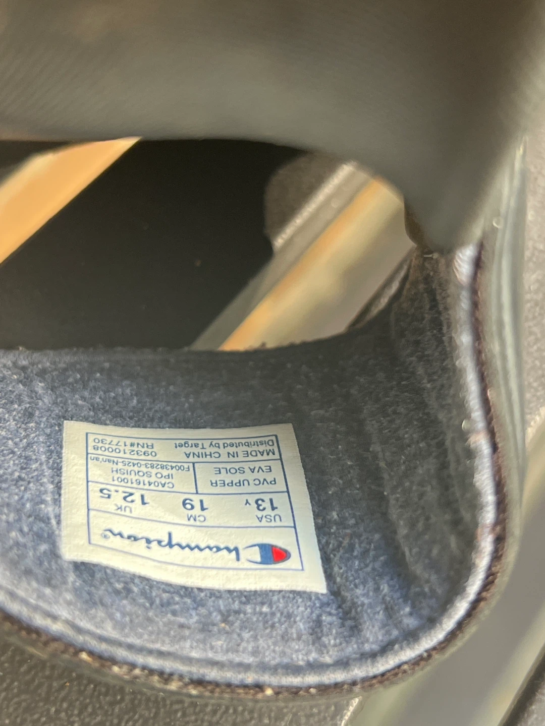 Champion IPO Squish Slides Black - photo 4