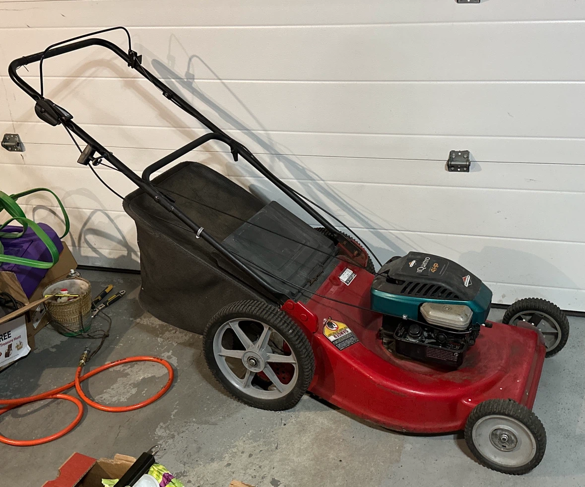 Gas lawnmower 3 in 1