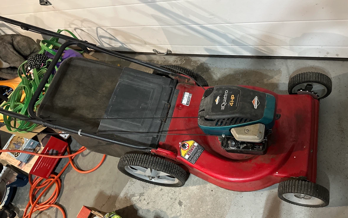 Gas lawnmower 3 in 1 - photo 2