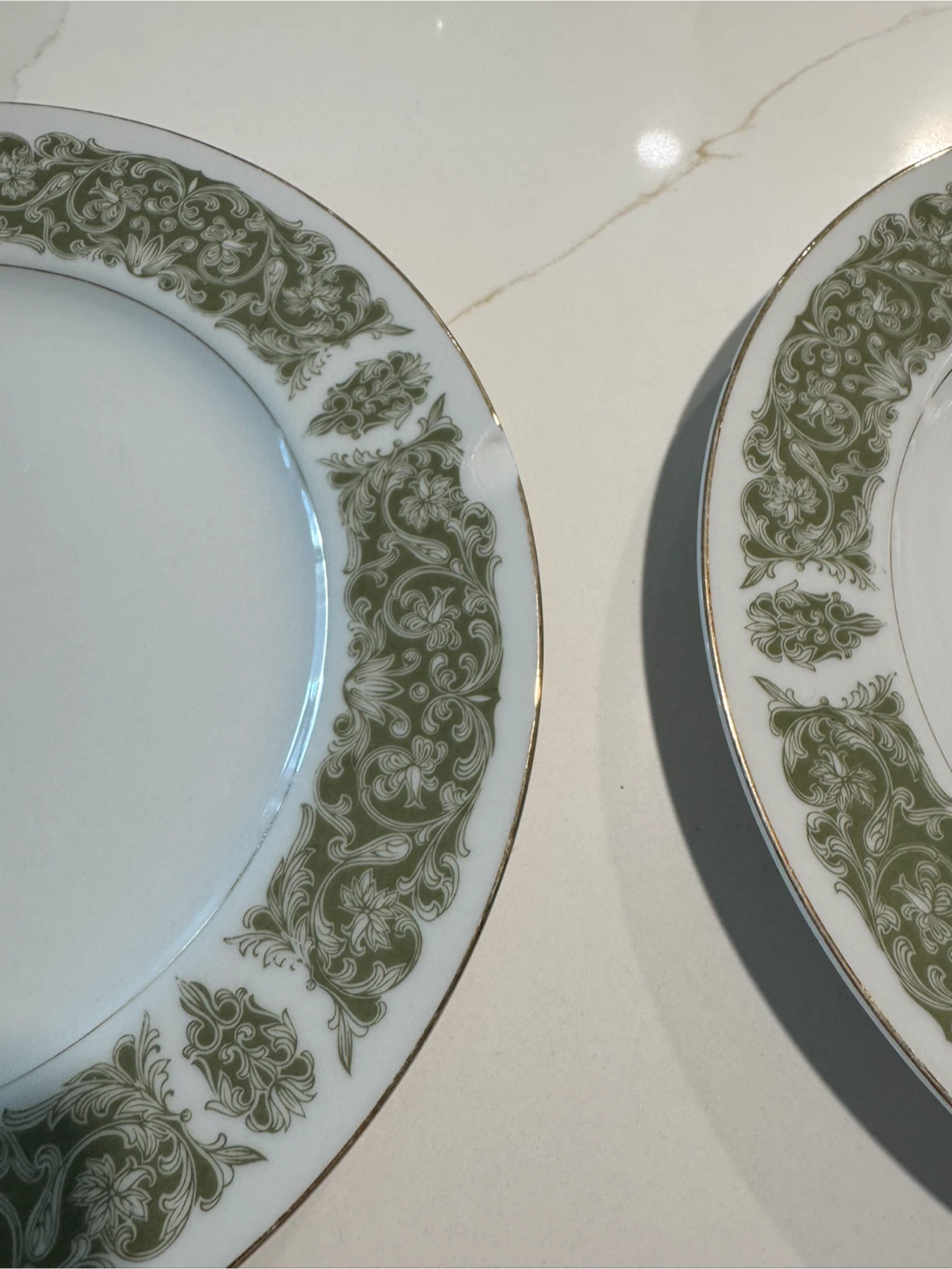 Set of 4 Sheraton Fine China Dinner Plates - photo 2