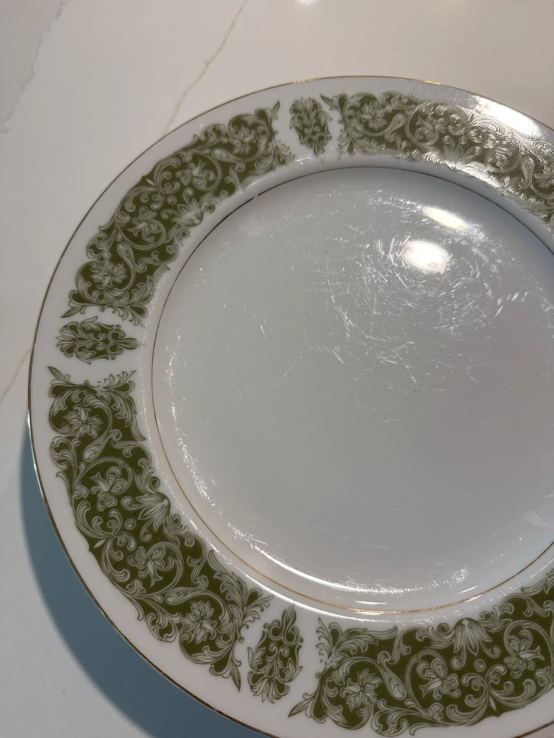 Set of 4 Sheraton Fine China Dinner Plates - photo 5