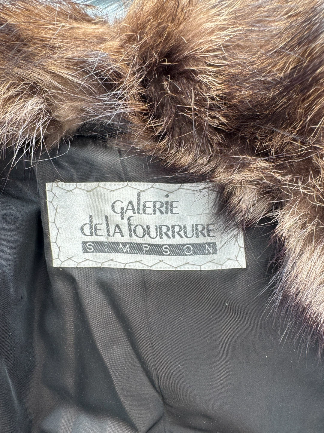 Galerie de la Fourrure Simpson Fur Coat - photo 3