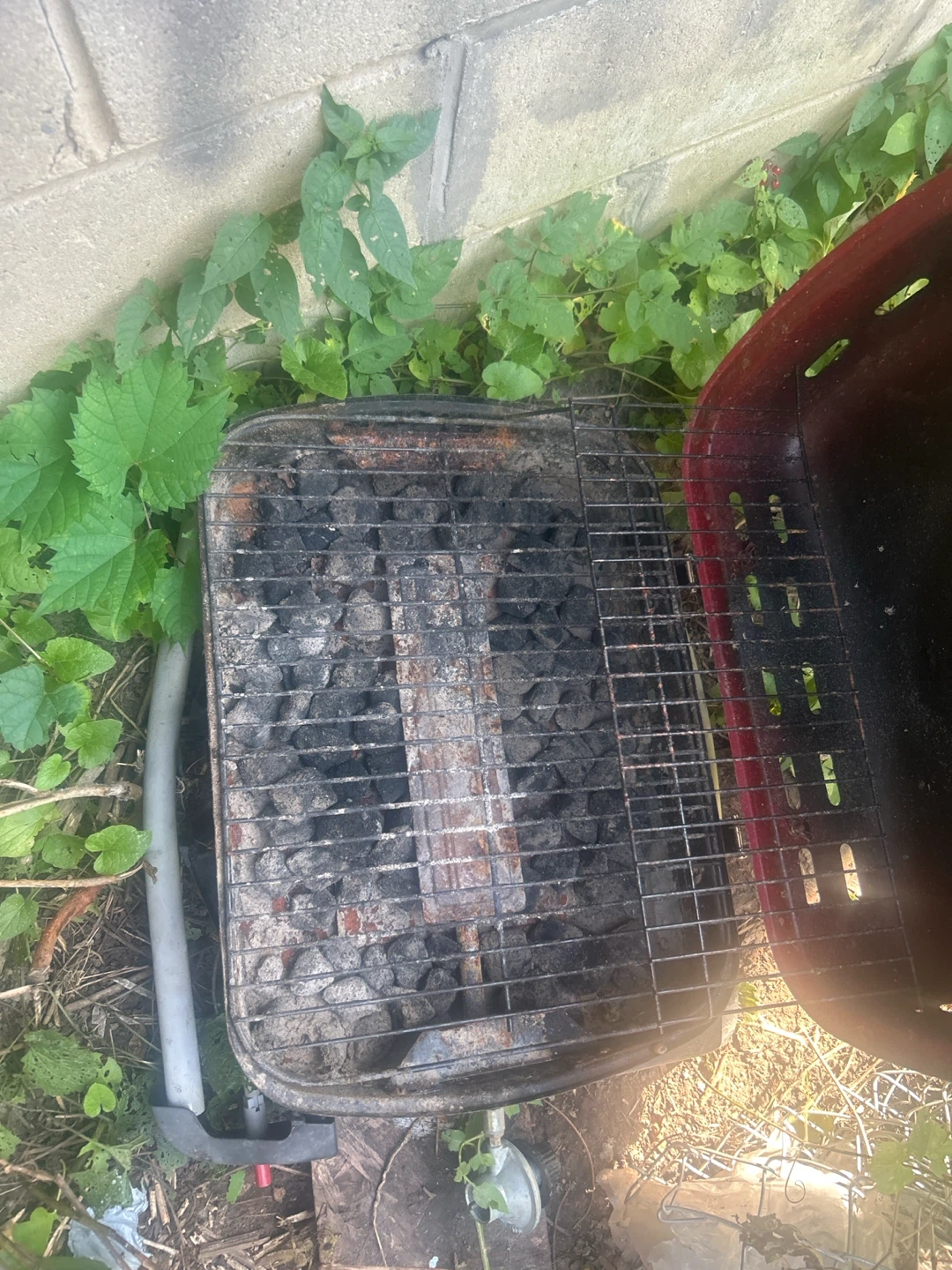 Red Tabletop Gas Grill - photo 2