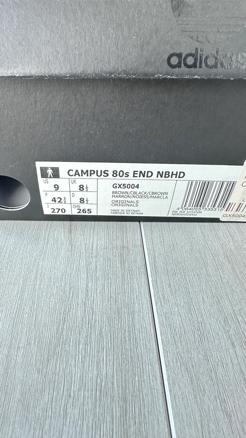 Adidas Campus 80s END. x NEIGHBORHOOD - photo 2