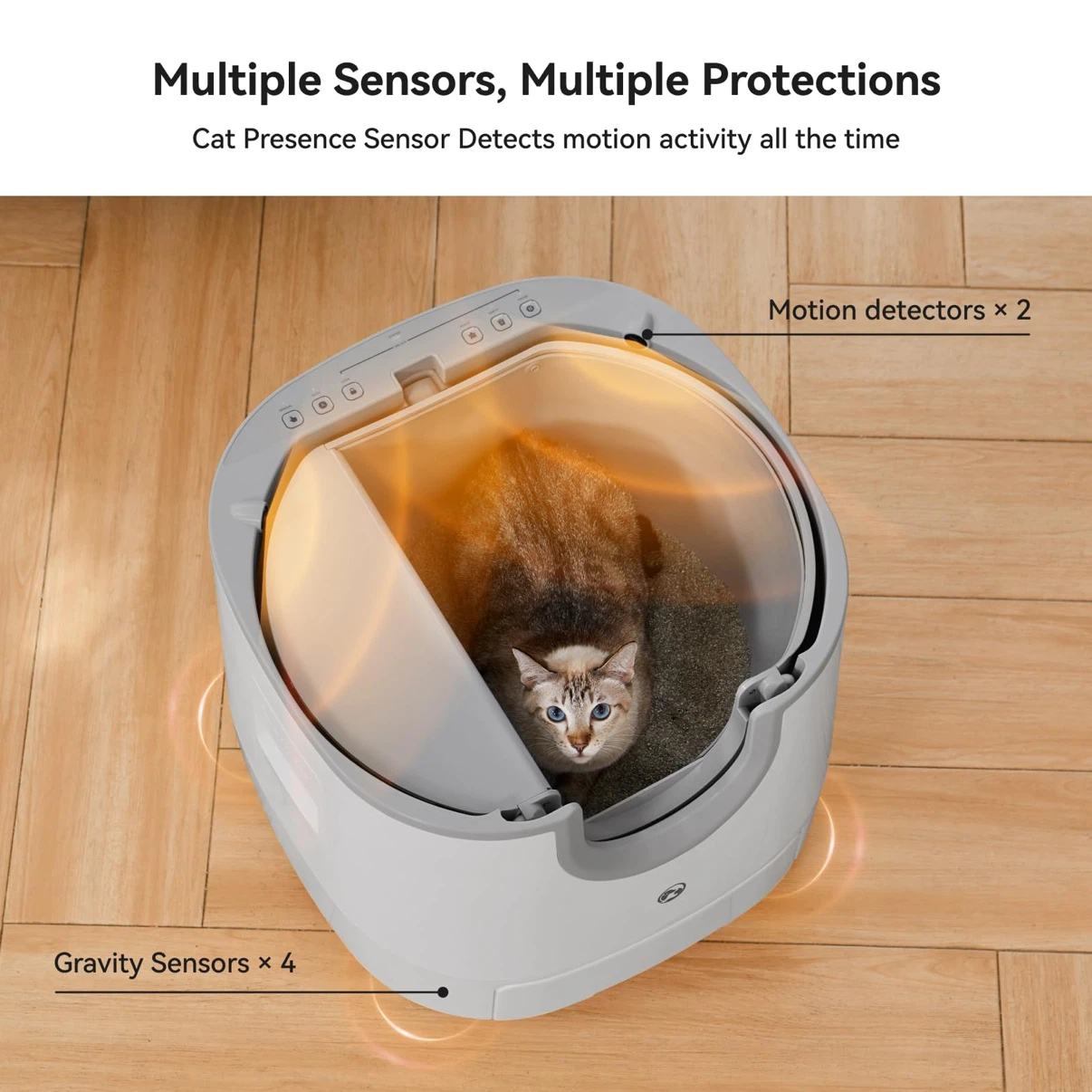 Self-Cleaning Cat Litter Box – Large Capacity - photo 2