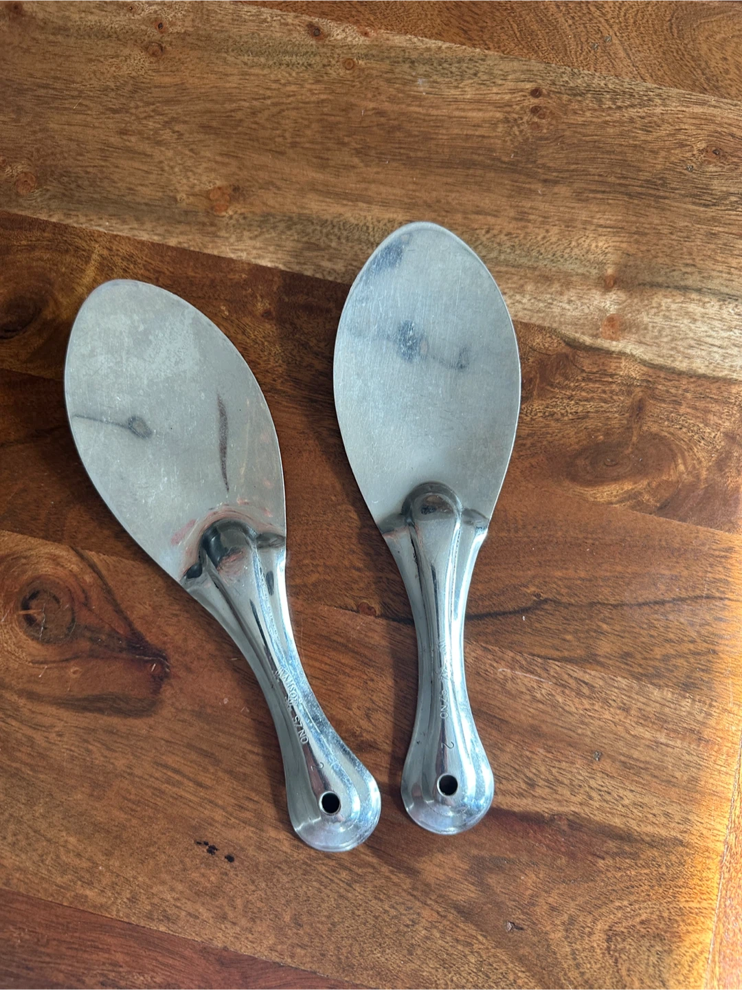 2 Metal Serving flatware - Free
