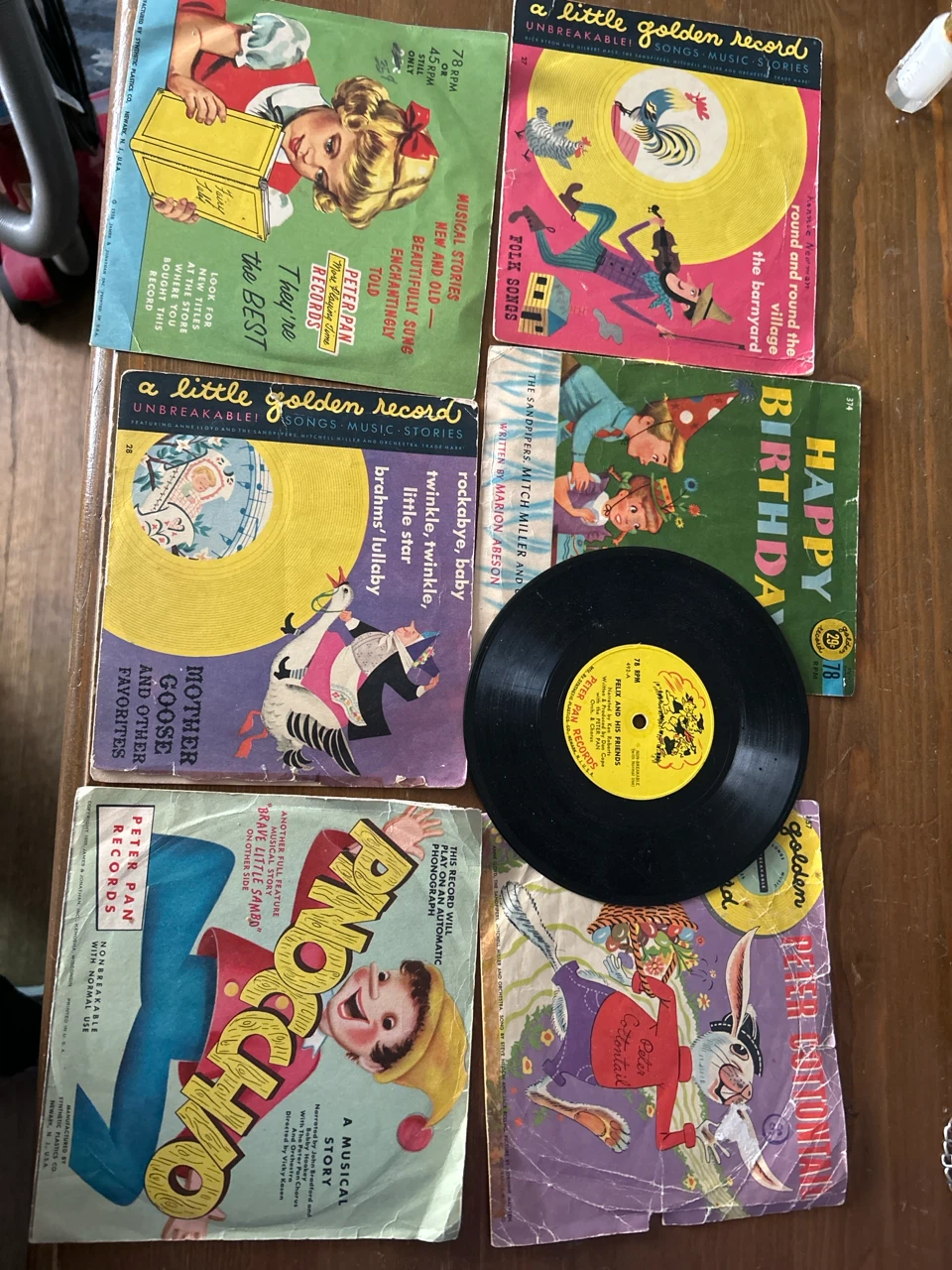 Vintage Peter Pan and Little Golden Records Collection
