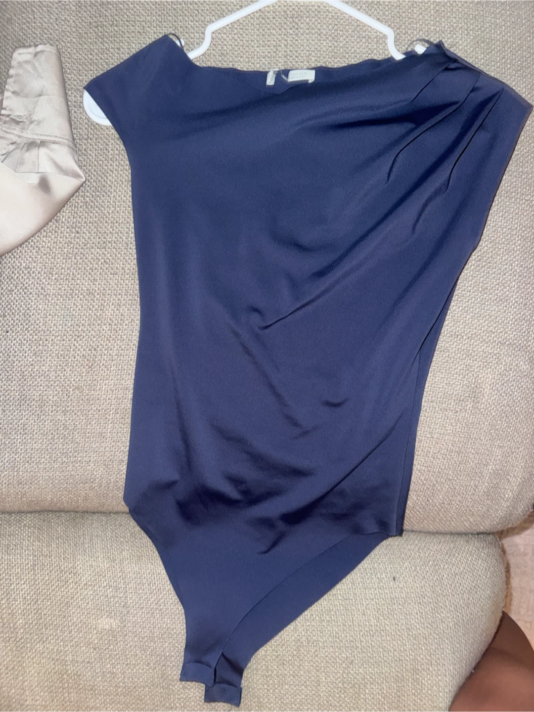 Zara Navy Blue Bodysuit