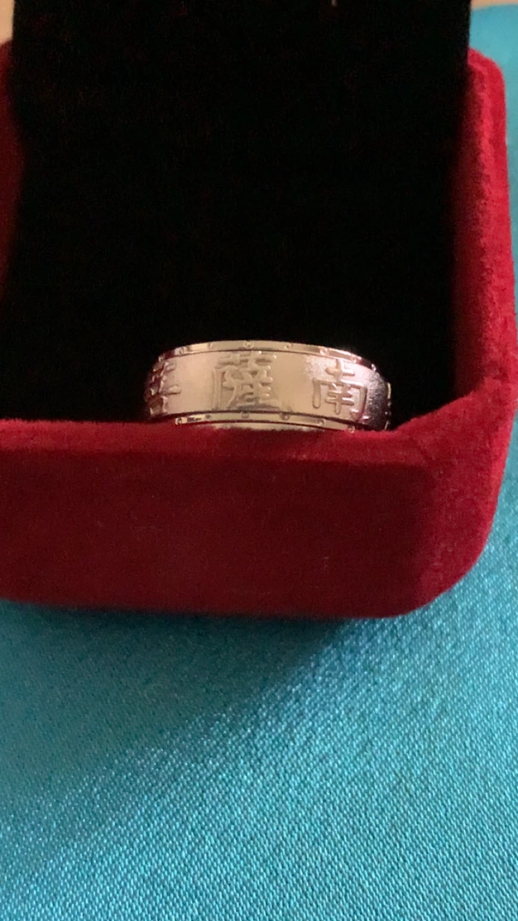 18K Gold plated Spinner Ring - photo 3