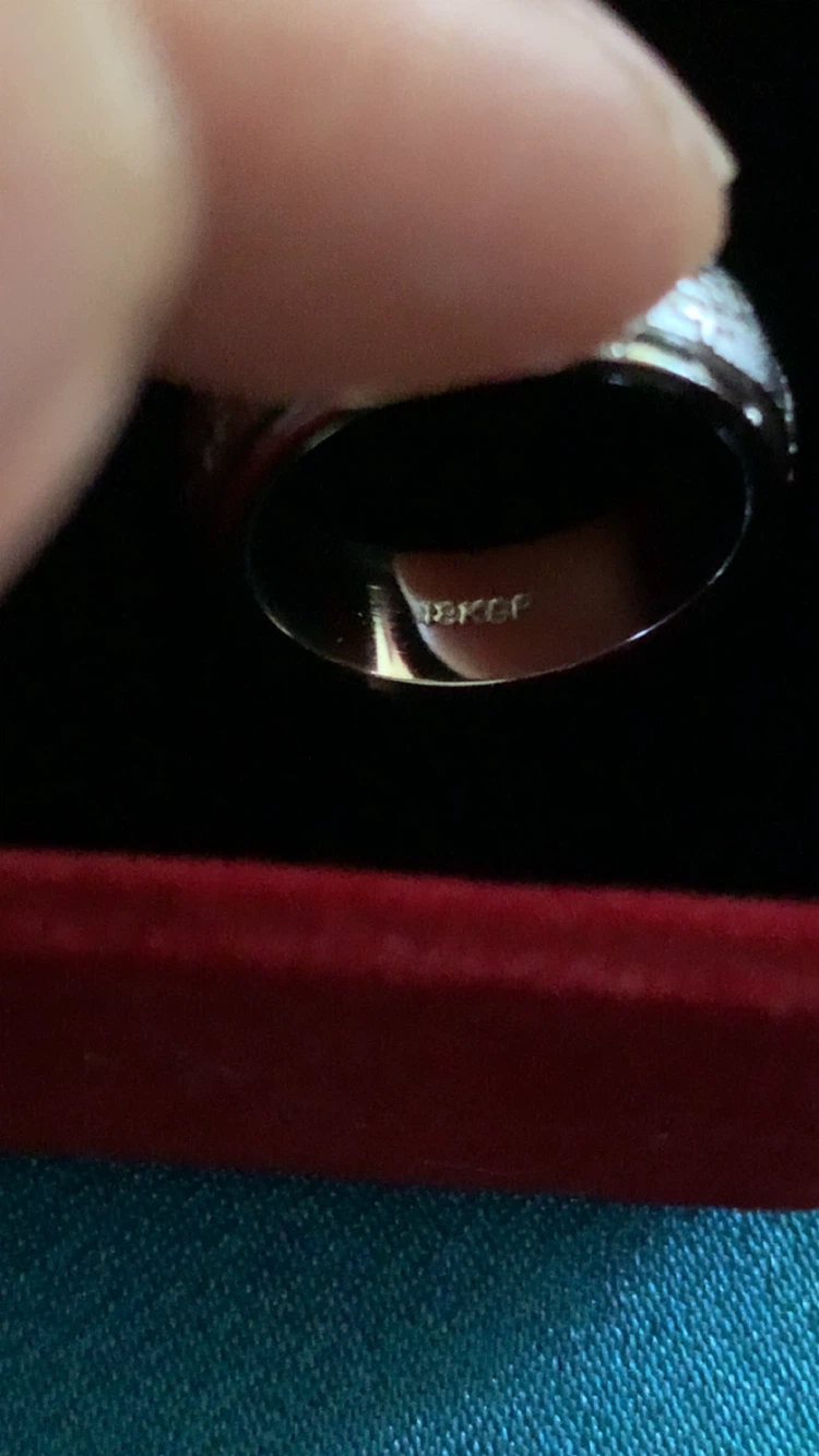 18K Gold plated Spinner Ring - photo 4