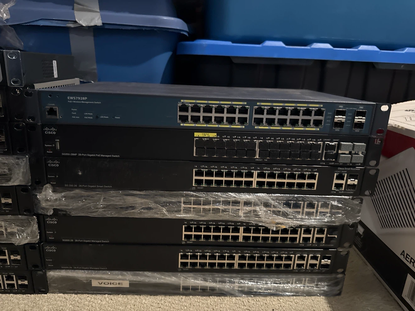 Assorted Cisco and HP Networking Switches - photo 2