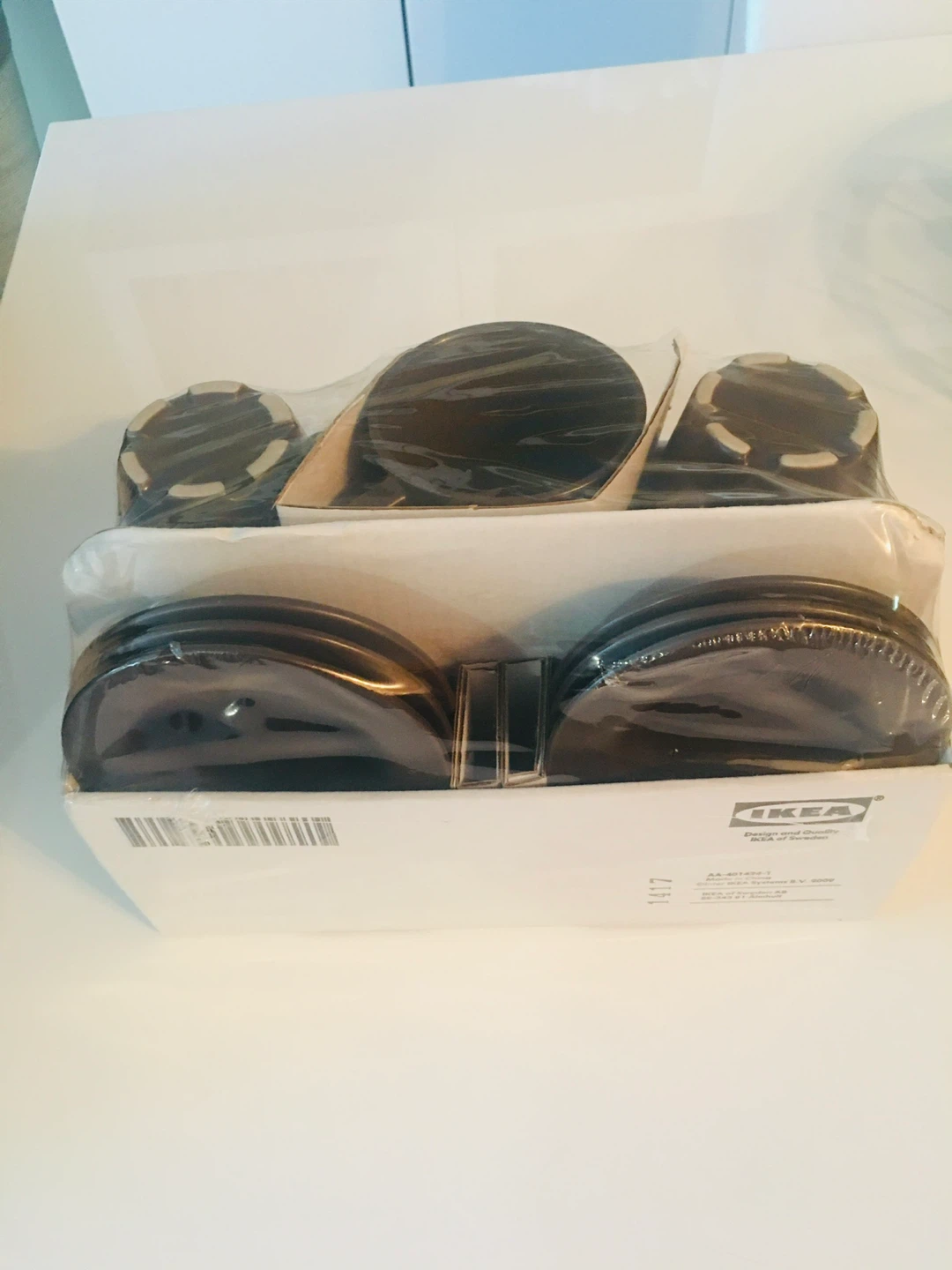 New, IKEA Dinera 6 Cup and Saucer Set - photo 2