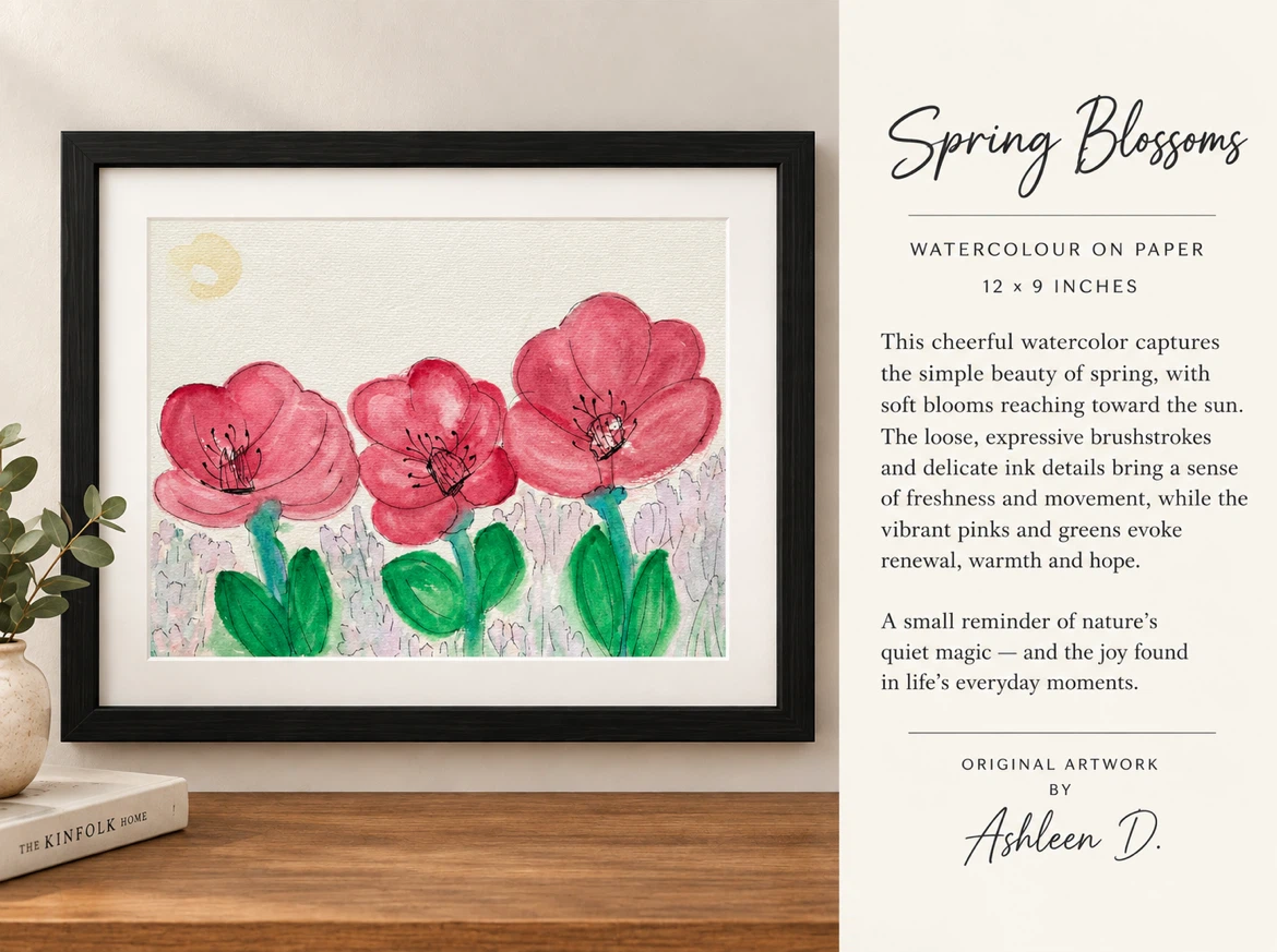 Watercolour Artwork for home decor - photo 5