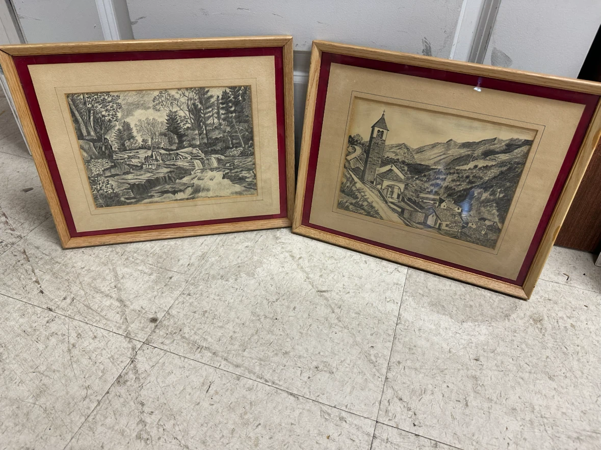 Pair of Drawings