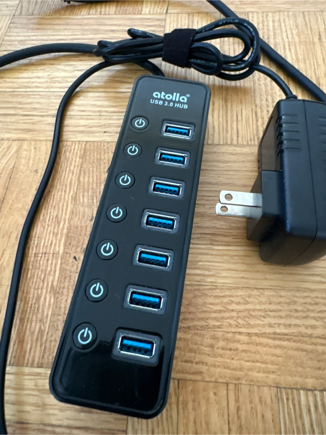 Powered 7 - port USB Hub 3.0, Atolla - photo 4