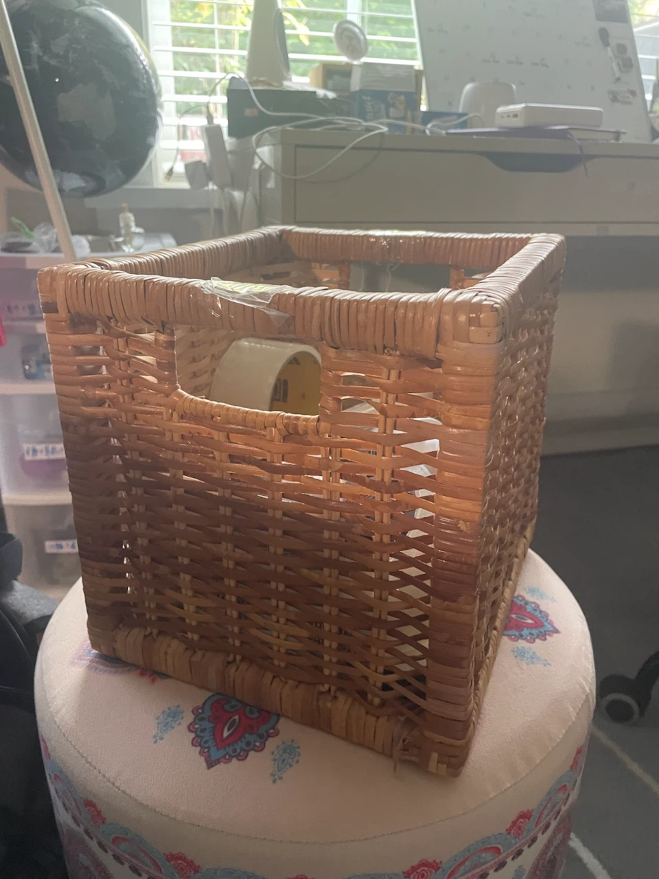 Woven storage basket - photo 2