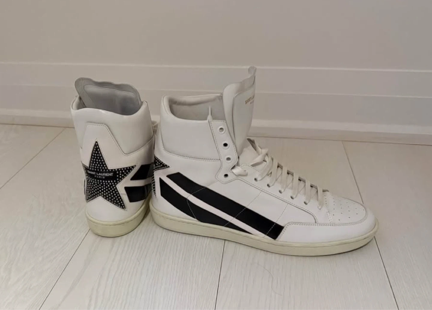 Men’s Saint Laurent Paris Classic High Tops - photo 2
